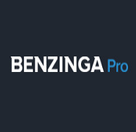 Benzinga screenshot